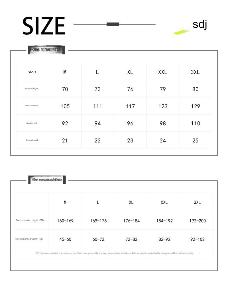 SATJDM Basketball American Style Short Sleeve Training T-Shirt for Gym and Running