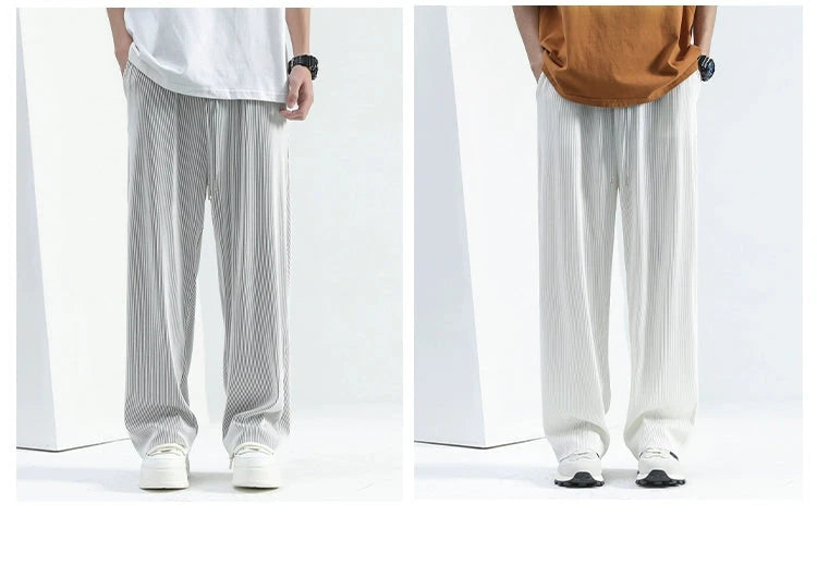 MRBO Loose Fit Black Trousers