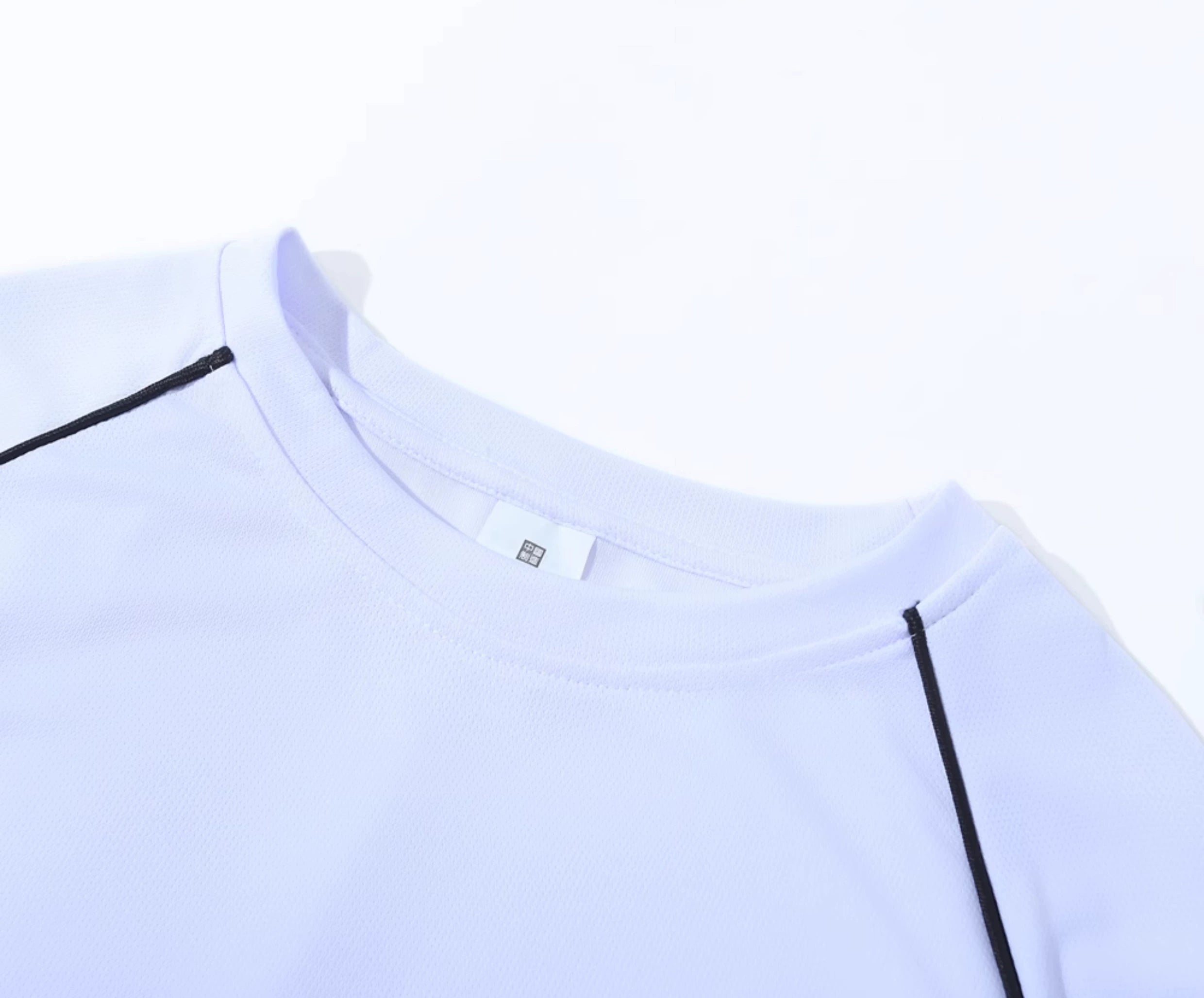 SATJDM American Style Color Block Training Long Sleeve T-Shirt
