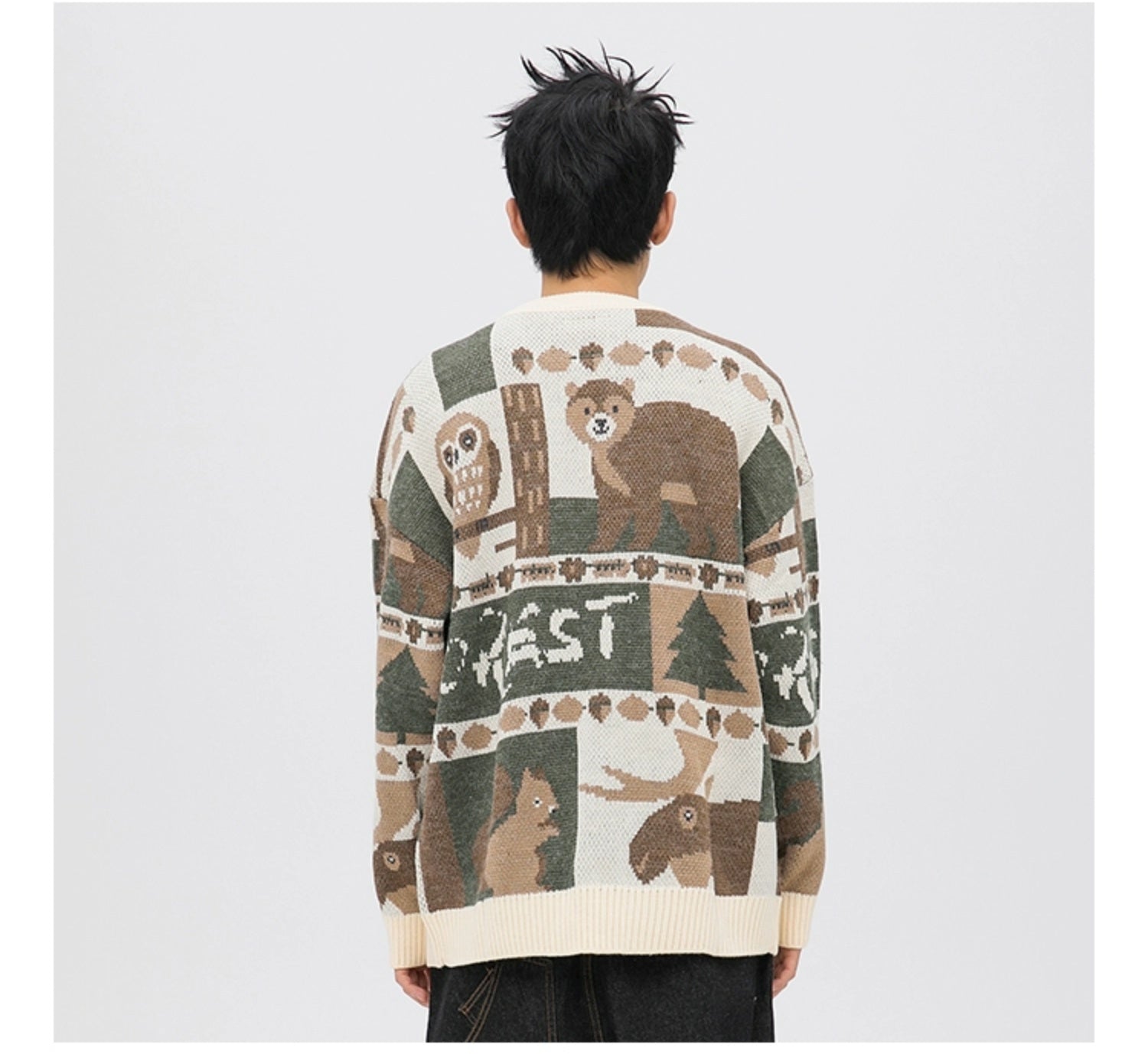 AK National Tide Knit Sweater Men