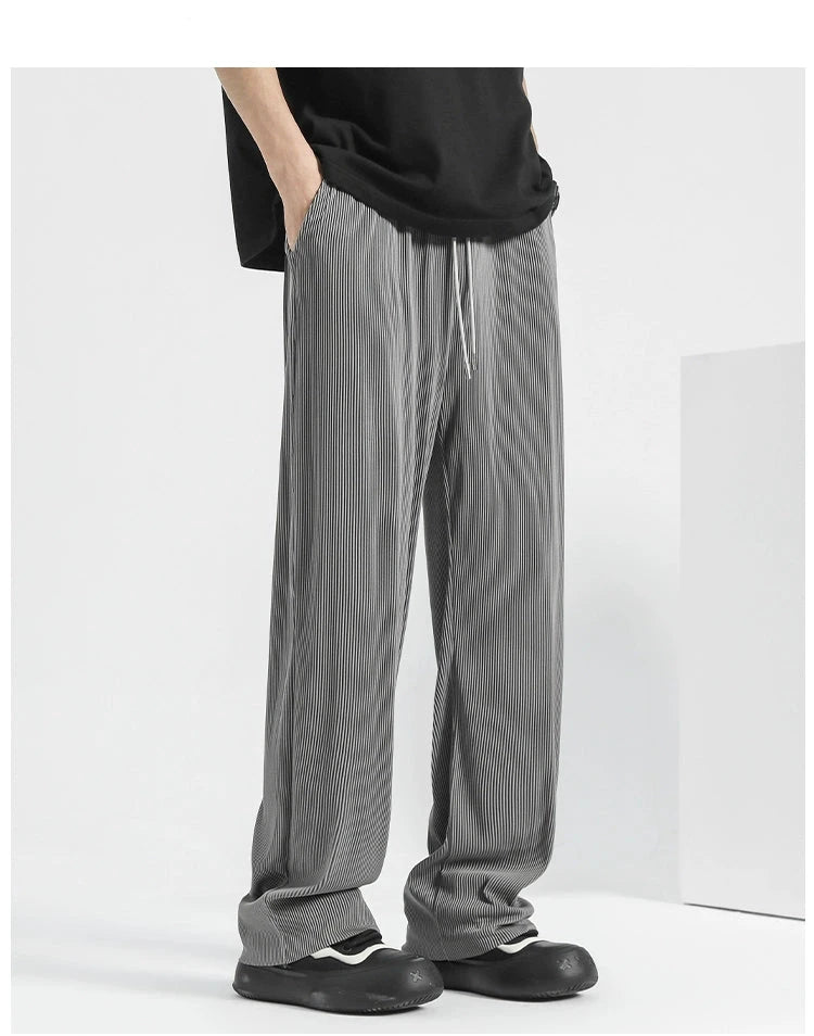MRBO Loose Fit Black Trousers