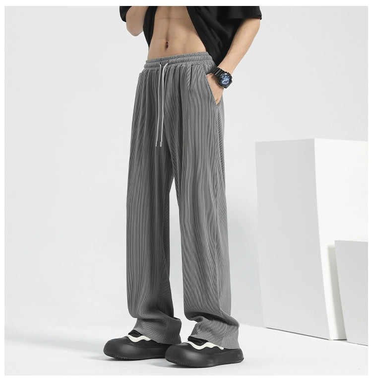 MRBO Loose Fit Black Trousers