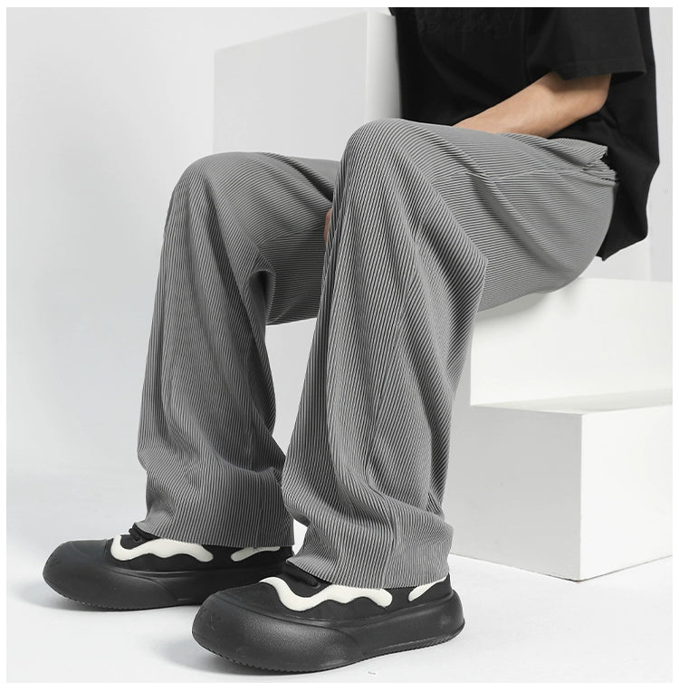 MRBO Loose Fit Black Trousers