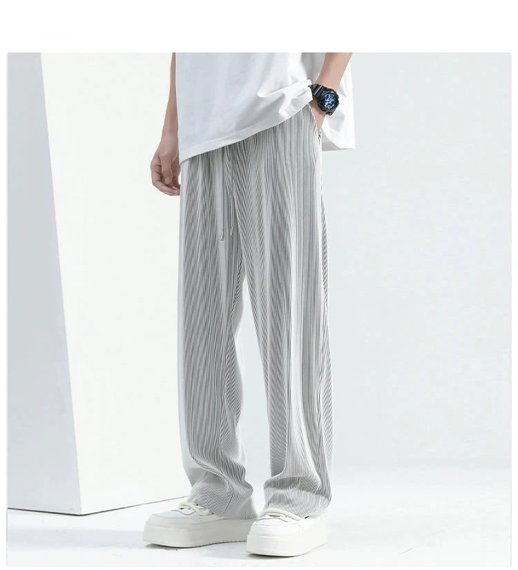 MRBO Loose Fit Black Trousers