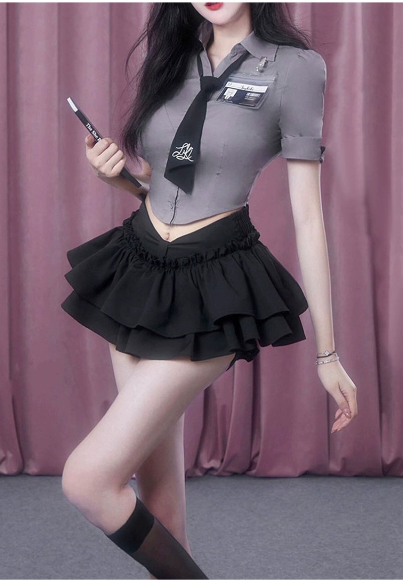 GAOSITONG Sophia Summer Design Skirt Set