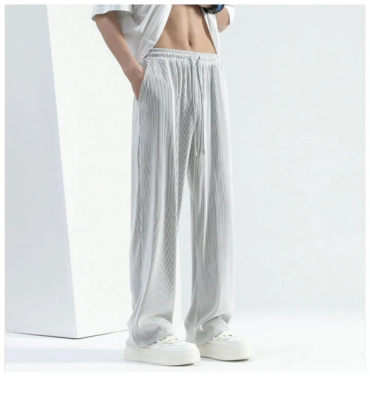 MRBO Loose Fit Black Trousers