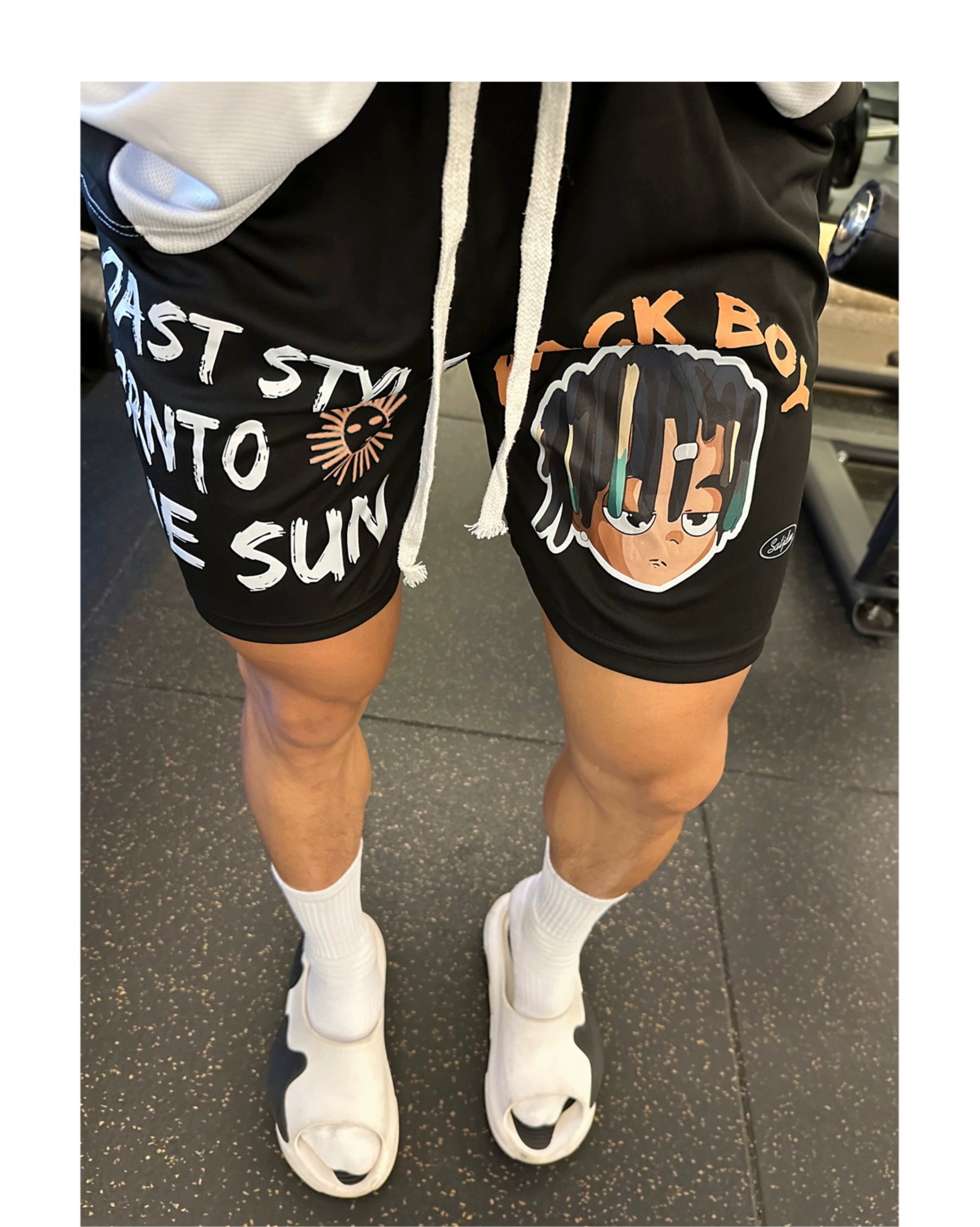 SATJDM Contrast Color Raglan Sleeve Basketball Training T-Shirt, Short Sleeve Fitness Running Suit for Students