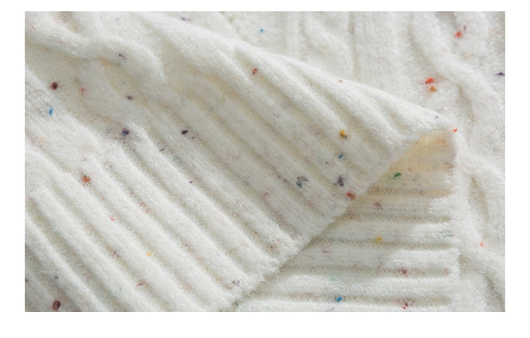 AK Retro High Lapel Loose Sweater Men