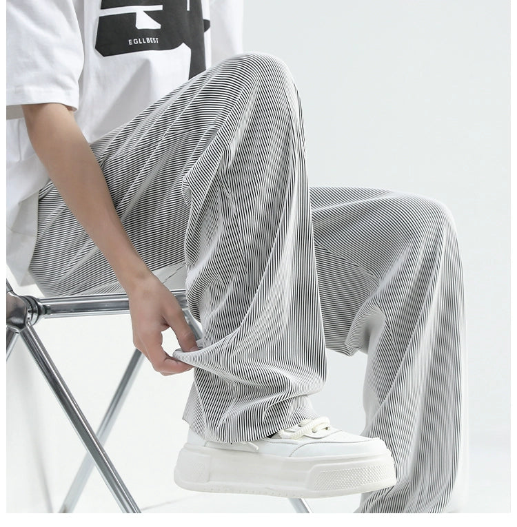 MRBO Loose Fit Black Trousers