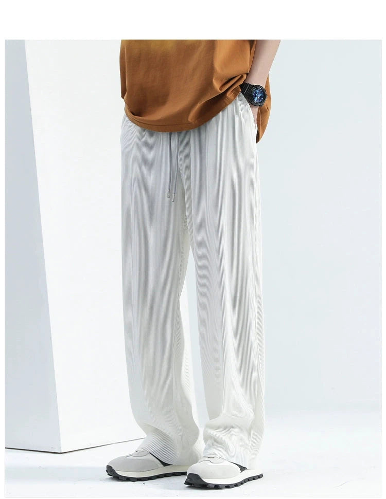 MRBO Loose Fit Black Trousers