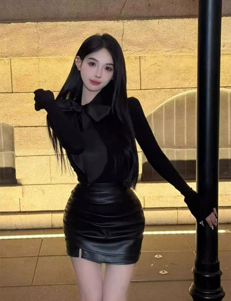 GAOSITONG Clara Advanced Skirt and Bra Top Set