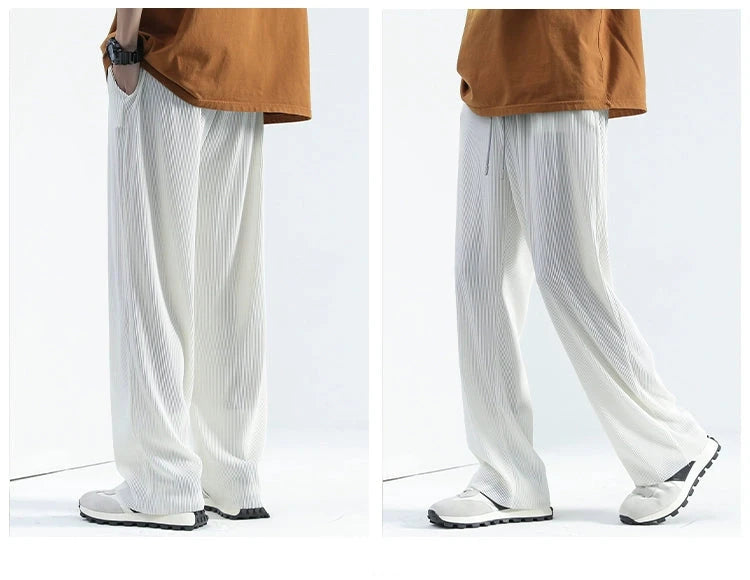 MRBO Loose Fit Black Trousers