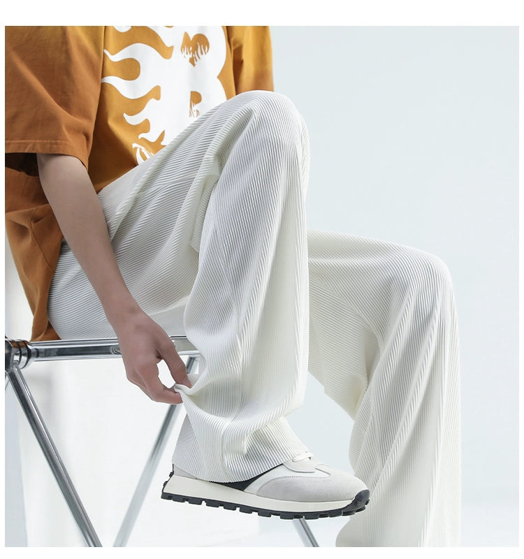 MRBO Loose Fit Black Trousers