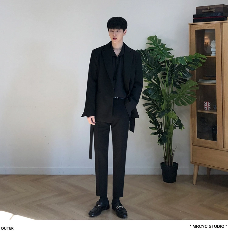 MRCYC Belt Suit Jacket Leisure