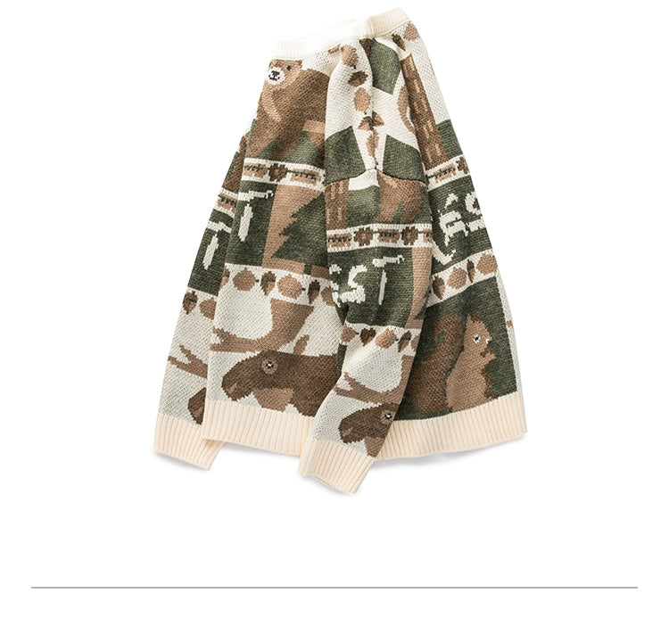 AK National Tide Knit Sweater Men
