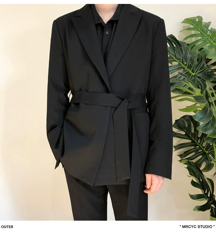 MRCYC Belt Suit Jacket Leisure