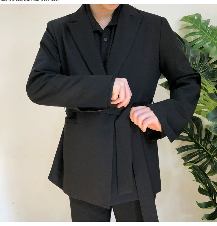 MRCYC Belt Suit Jacket Leisure
