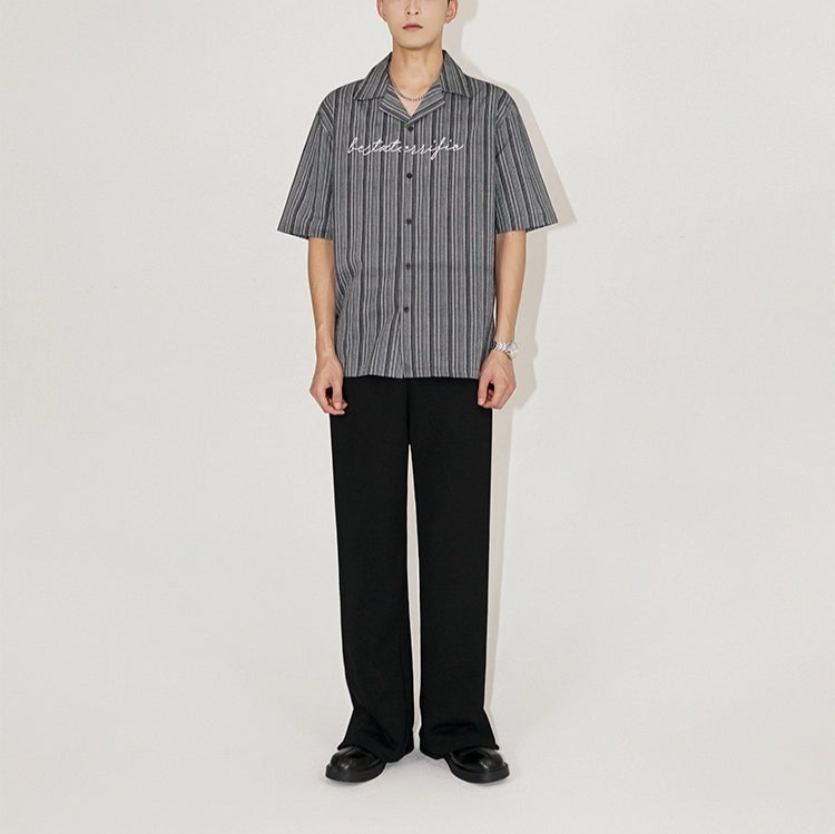 MRCYC Cuba Collar Stripe Shirt