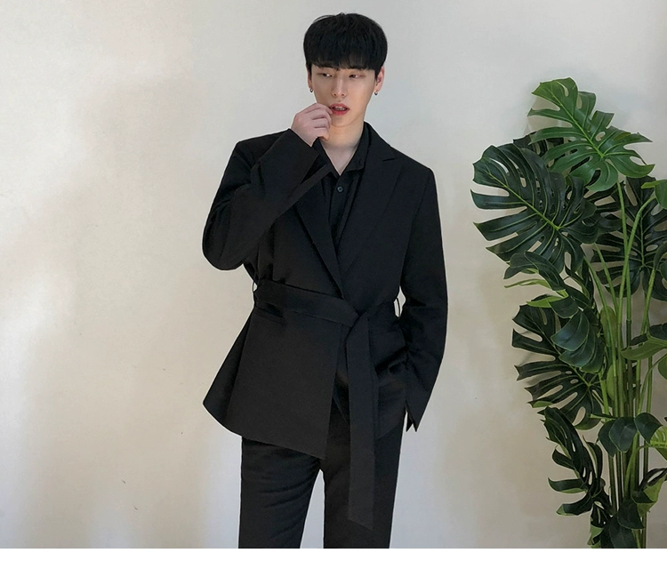 MRCYC Belt Suit Jacket Leisure