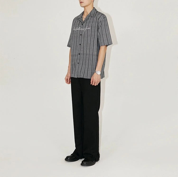 MRCYC Cuba Collar Stripe Shirt