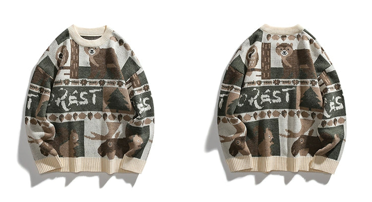 AK National Tide Knit Sweater Men