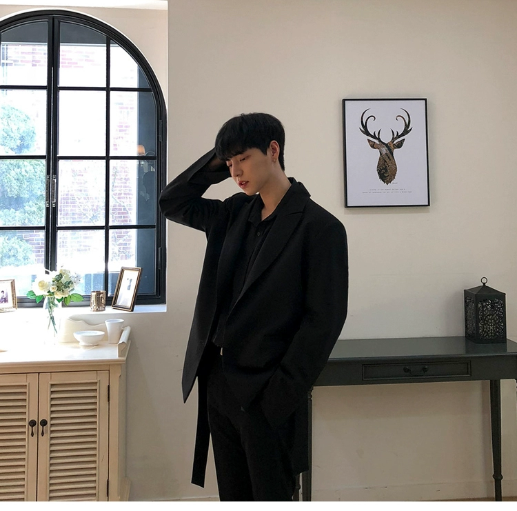 MRCYC Belt Suit Jacket Leisure