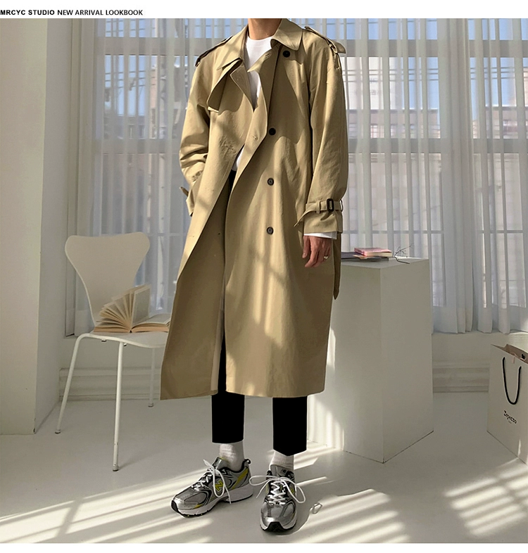 MRCYC Loose Fit Trench Coat