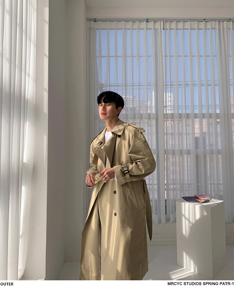 MRCYC Loose Fit Trench Coat