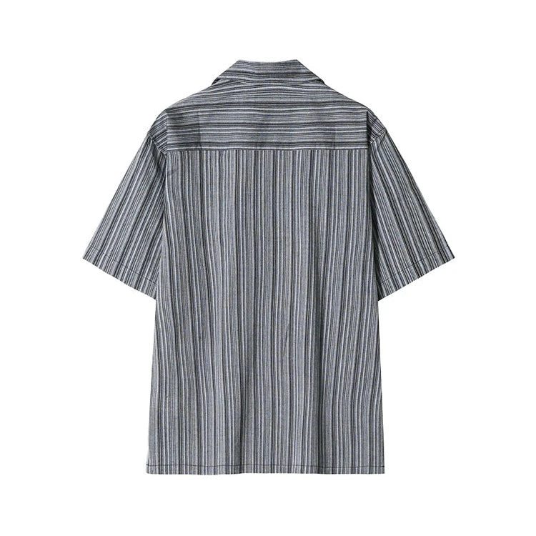 MRCYC Cuba Collar Stripe Shirt